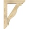 Ekena Millwork Funston Slat Rough Sawn Bracket w/ Offset Brace, Douglas Fir, 6"W x 24"D x 32"H BKT0604X24X32FST06RDF - alternate 2